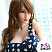Силиконовая кукла шатенка Аврора 165см