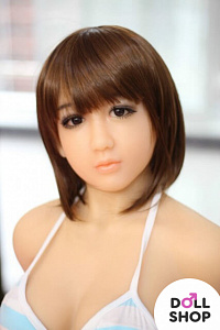Силиконовая кукла-азиатка шатенка Нала 145см